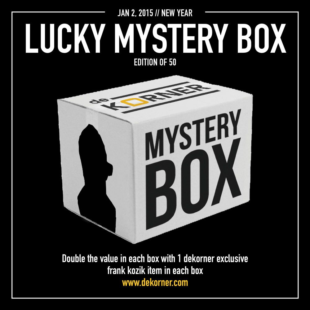 DeKorner's NEW YEAR'S mystery box!!! Designer Toy